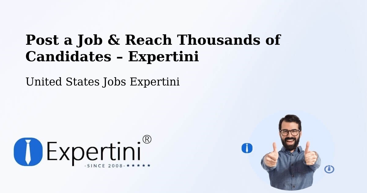Post a Job in Paterson – Hire the Right Talent - Paterson, United States Jobs Expertini