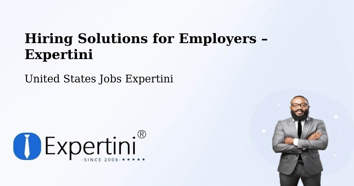 Hiring Solutions for Employers in Paterson - Paterson, United States Jobs Expertini