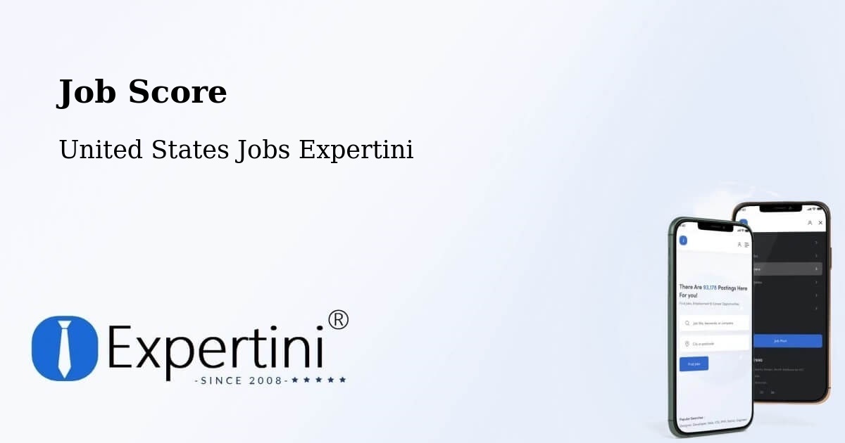 Job Score & Job Description Score Tool – Paterson - United States Jobs Expertini